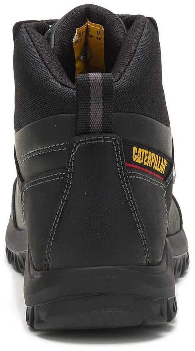 Alt view image 6 of 7 - Caterpillar Men's Threshold Waterproof Steel Toe Brown, Black, Size 10.5