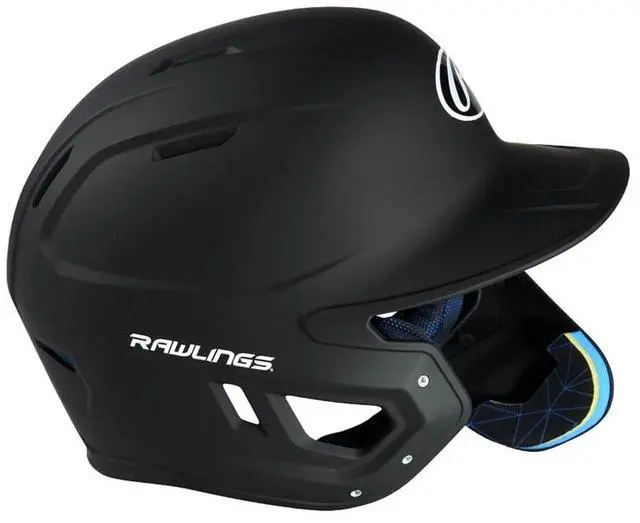 Alt view image 3 of 7 - Rawlings Mach Adjust Baseball Batting Helmet, JR (6 3/8 - 7 1/8) Matte Black