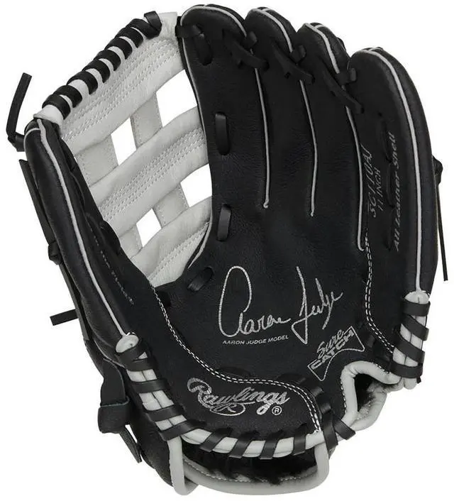 Alt view image 2 of 5 - Rawlings Sure Catch T-Ball & Youth Baseball Glove, Size 11in, Aaron Judge Model