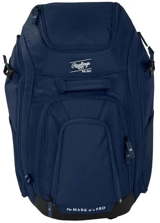 Main image of Rawlings R00704466 Legion 2.0 Players Multiple Compartment Backpack, Navy