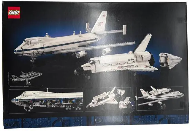 Alt view image 2 of 2 - LEGO Icons Shuttle Carrier Aircraft Model Building Kit, 2417 PCS, For Ages 18+