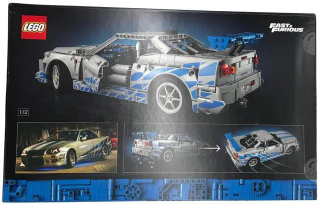 Alt view image 2 of 2 - LEGO Technic 2 Fast 2 Furious Nissan Skyline GT-R (R34) Car Kit, 1410 PCS, 18+