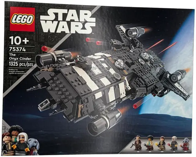 Main image of LEGO Star Wars The Onyx Cinder Building Toy Set, 1325 Pieces, For Kids 10+