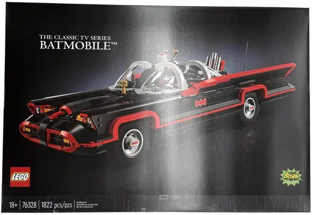 Main image of LEGO Batman The Classic TV Series Batmobile Building Set, 1822 Pieces, For 18+