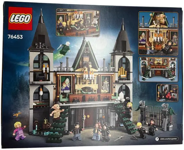 Alt view image 2 of 2 - LEGO 76453 Harry Potter Malfoy Manor Building Toy Set, 1601 Pieces, For Kids 10+