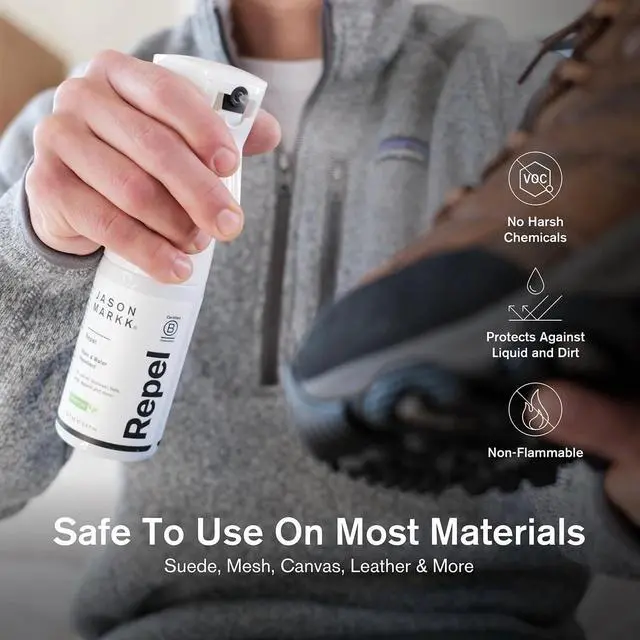 Alt view image 4 of 6 - Jason Markk Repel Shoe Protector Spray, Water & Stain Repellent, 5.4 oz, White