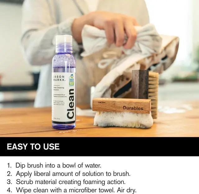 Alt view image 4 of 6 - Jason Markk Shoe & Sneaker Deep Cleaning Solution Essential Kit, 4 fl oz