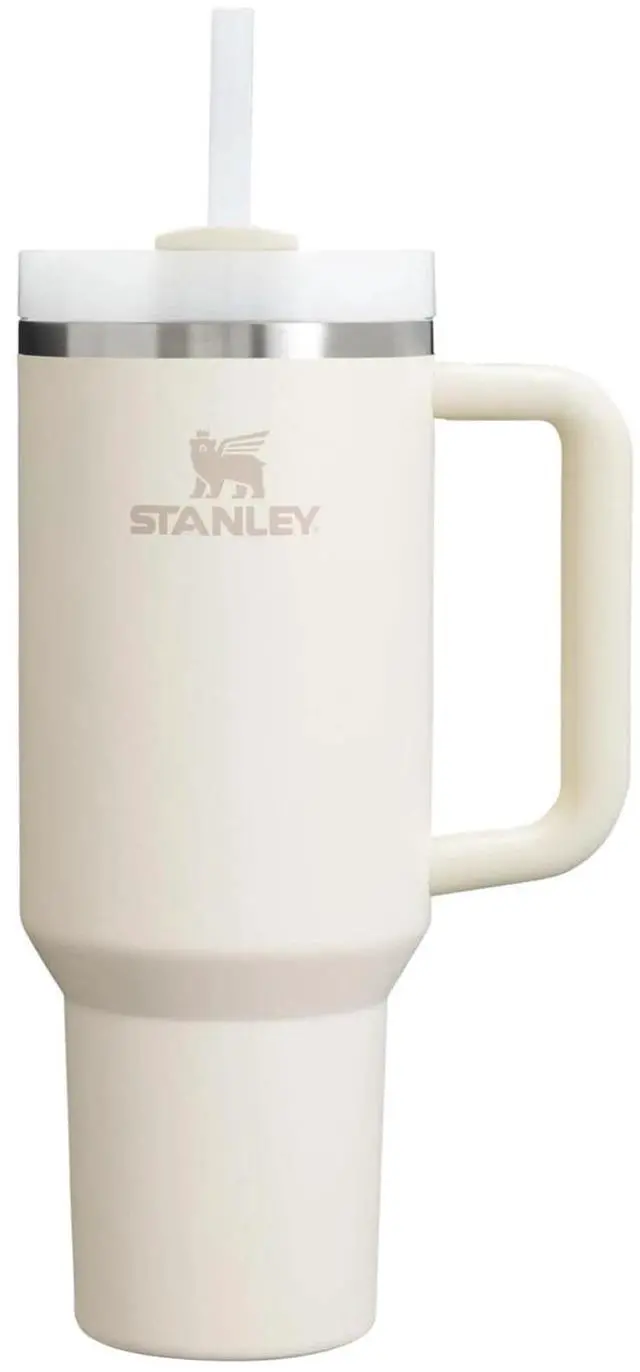 Main image of STANLEY Quencher H2.0 Flowstate 3-Position Straw Lid Tumbler 40oz, Cream 2.0