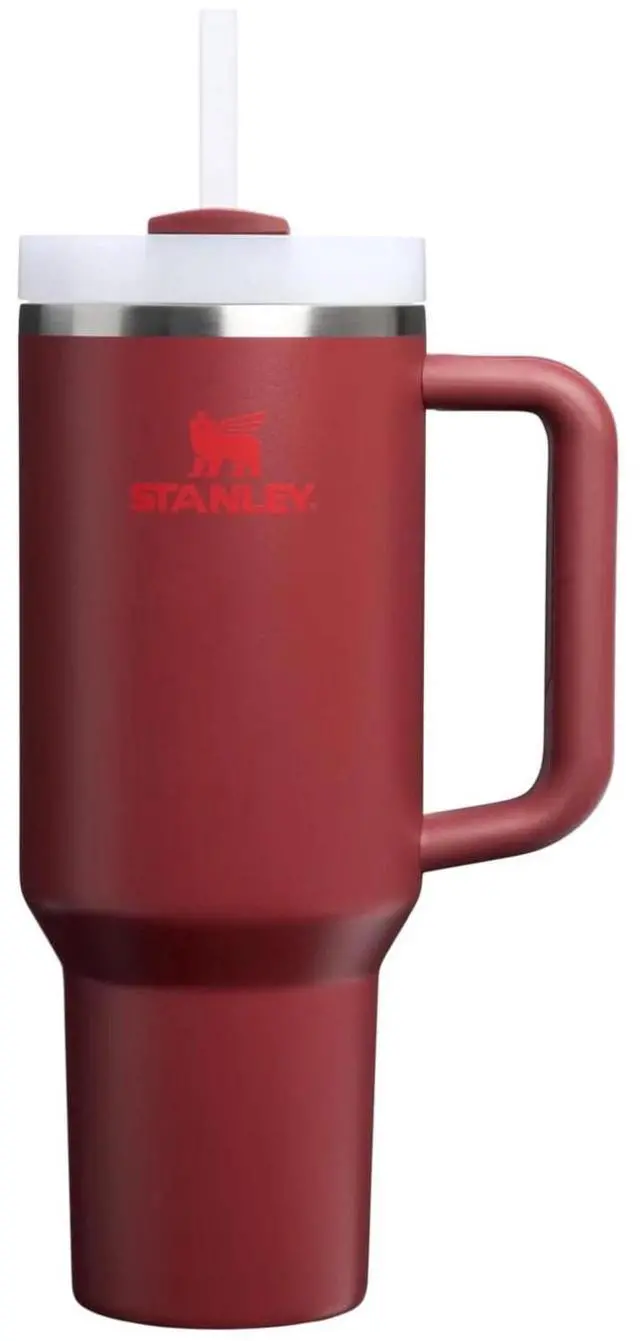 Main image of STANLEY Quencher H2.0 Flowstate 3-Position Straw Lid Tumbler 40oz, Cranberry