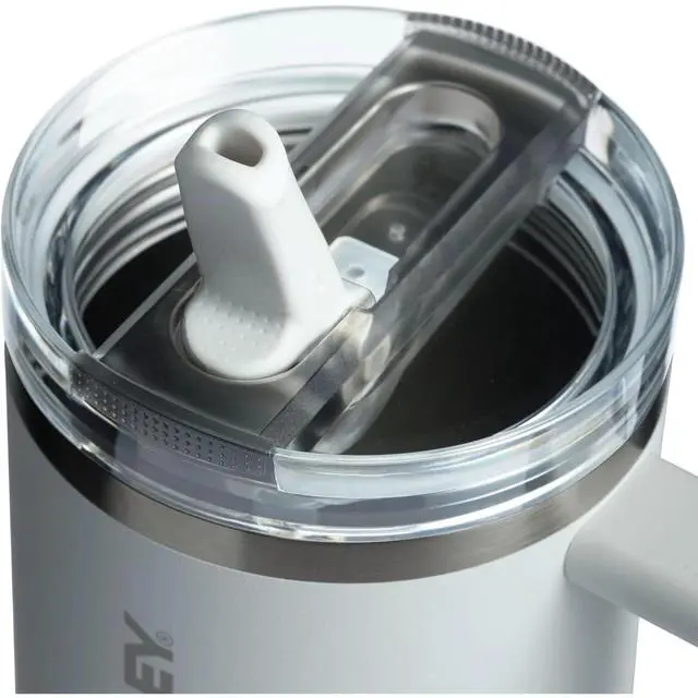 Alt view image 2 of 6 - STANLEY Quencher ProTour Flip Straw Tumbler with Leakproof Lid 40oz, Frost Color