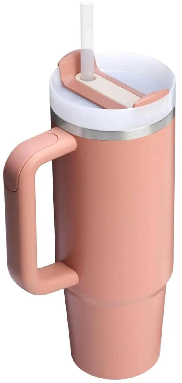 Alt view image 2 of 5 - STANLEY Quencher H2.0 Flowstate 3-Position Lid 30oz Tumbler with Straw, Sienna