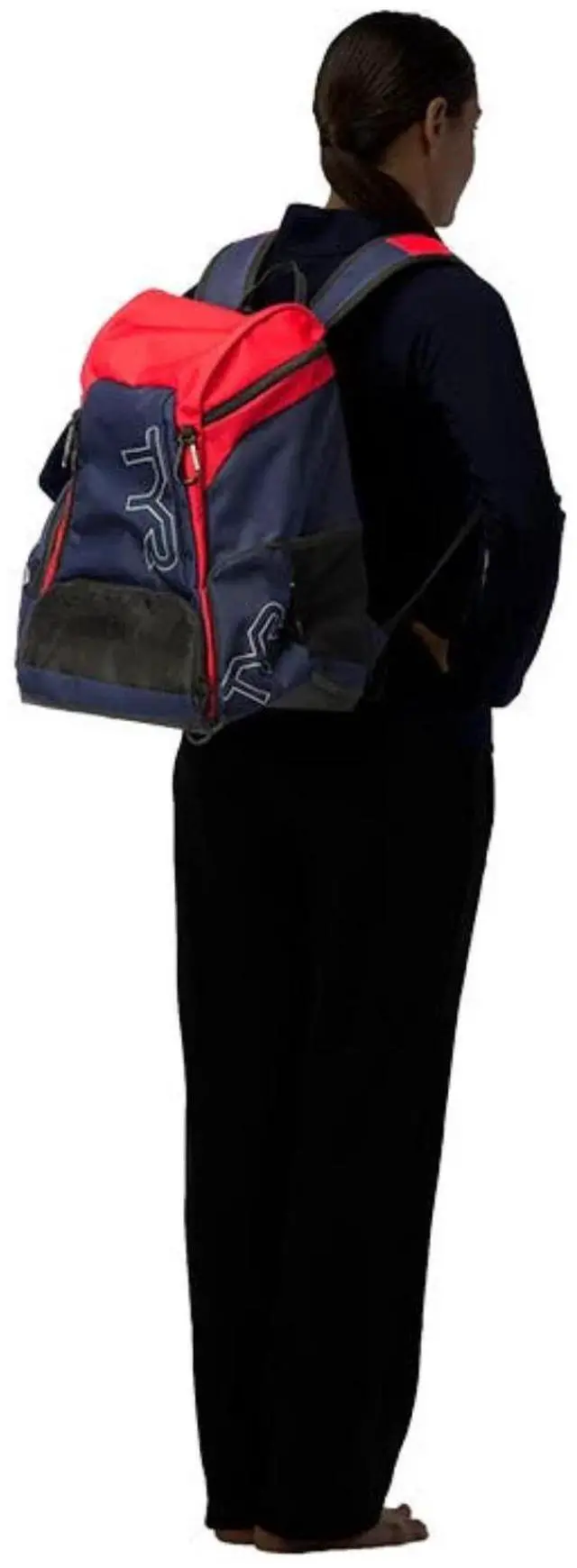 Alt view image 2 of 4 - TYR LATBP30 Alliance Comfortable Durable lightweight 30L Backpack, White/Navy