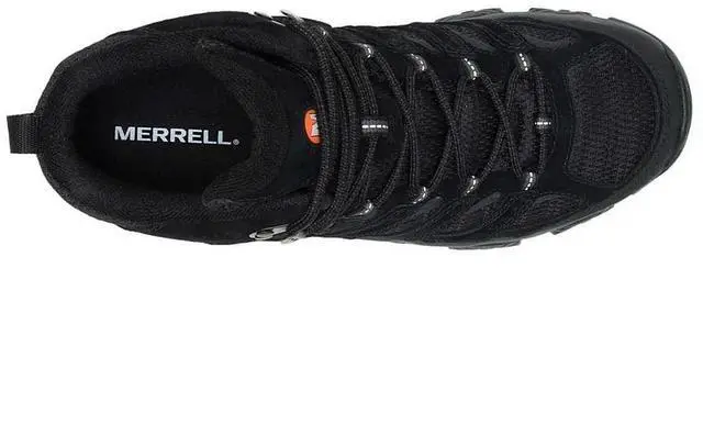 Alt view image 2 of 6 - Merrell Men's Moab 3 Mid Height Durable Hiking Boot, Black Night, Size 13 Medium