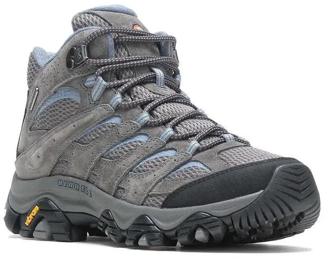 Main image of Merrell Women's Moab 3 Mid Height Waterproof Hiking Boot, Granite, Size 8.5 M