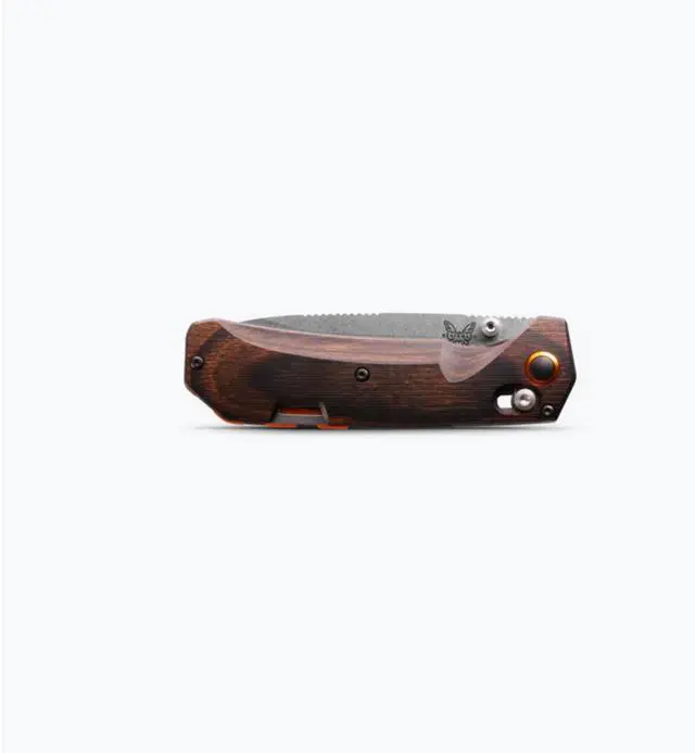 Alt view image 5 of 5 - Benchmade 15062 Grizzly Creek EDC Knife with Wood Handle, Stabilized Wood
