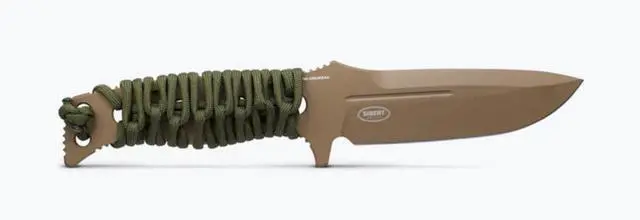 Main image of Benchmade 375FE-1 Fixed Adamas Tactical Knife Drop-Point Blade, Flat Earth