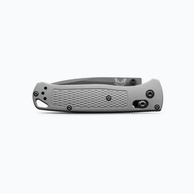 Alt view image 2 of 4 - Benchmade 535BK-08 Bugout, Outdoor Lightweight Folding Knife, Storm Gray Grivory