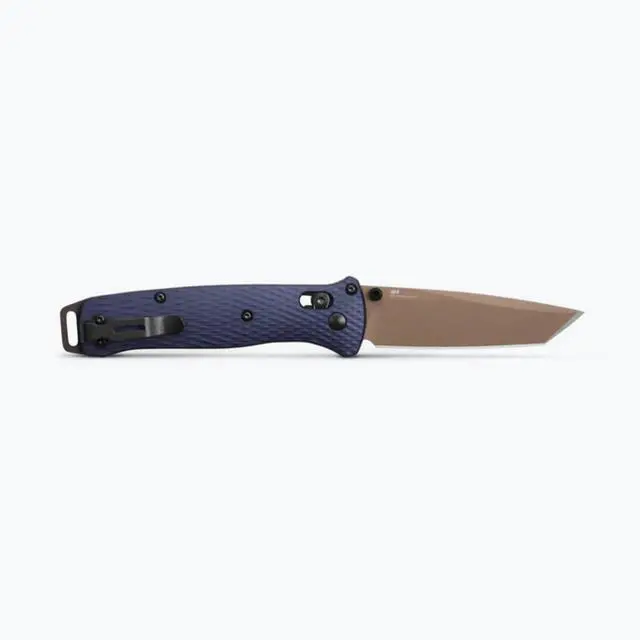 Alt view image 3 of 4 - Benchmade Bailout, EveryDay Carry knife, Tanto Blade, Crater Blue Aluminum