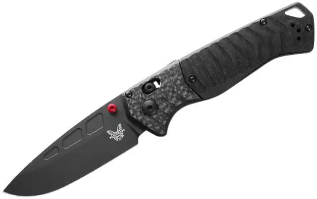 Main image of Benchmade 593BK-01 PSK Folding Knife with Carbon Fiber & Black G10 Handle