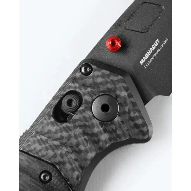 Alt view image 3 of 4 - Benchmade 593BK-01 PSK Folding Knife with Carbon Fiber & Black G10 Handle