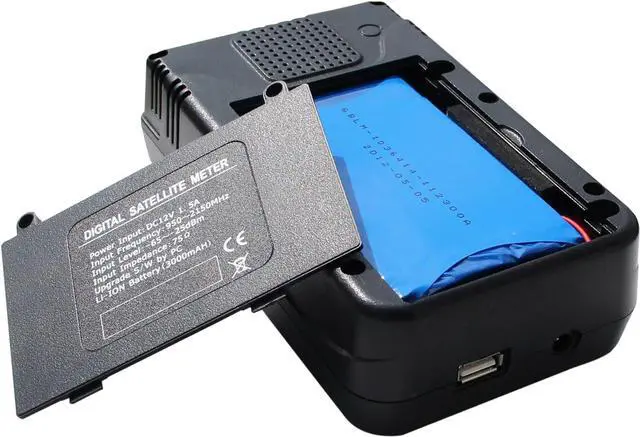 Alt view image 3 of 7 - Occus Digital Signal Finder Satlink WS 6906 3.5" LCD Screen DVB-S FTA Receptor for QPSK Satlink Satellite Signal Meter Finder WS-6906