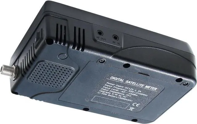 Alt view image 4 of 7 - Occus Digital Signal Finder Satlink WS 6906 3.5" LCD Screen DVB-S FTA Receptor for QPSK Satlink Satellite Signal Meter Finder WS-6906