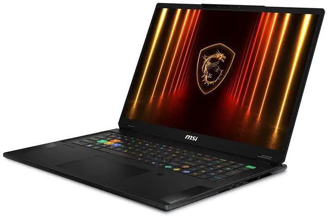 Alt view image 4 of 12 - MSI Stealth A18 AI+ A3HWIG-019US 18" Copilot+ PC Gaming Notebook - AMD Ryzen AI 9 365 (2 GHz) - 32 GB - 1 TB SSD - Windows 11 Home - NVIDIA GeForce RTX 5080 16 GB - Webcam - Wi-Fi 7 (STEALTHA18AI3019)