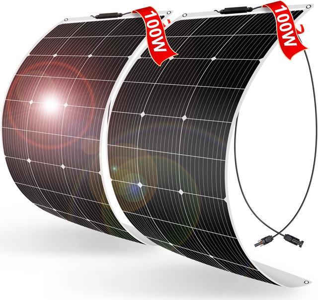 200W 12V Solar Kit Complete Flexible Panel for boats, yachts, campers