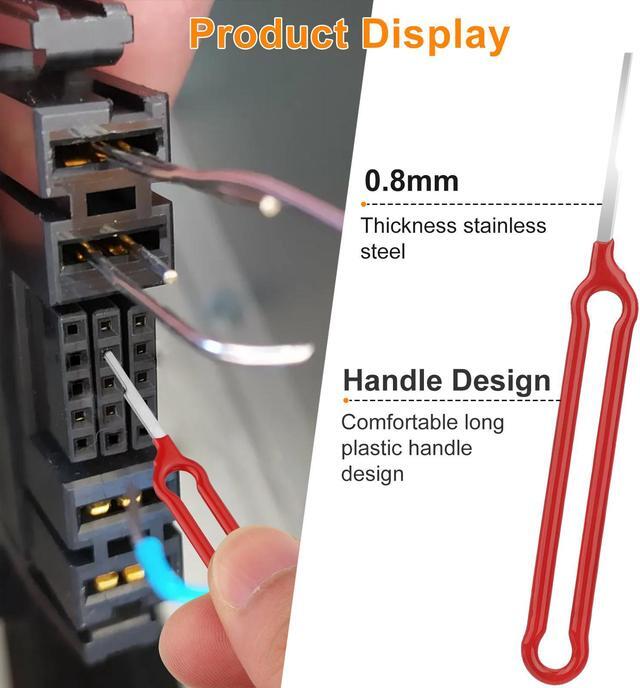 Upgaded 5Pcs Pin Extacto Tools Sleeve Teminal Emoval