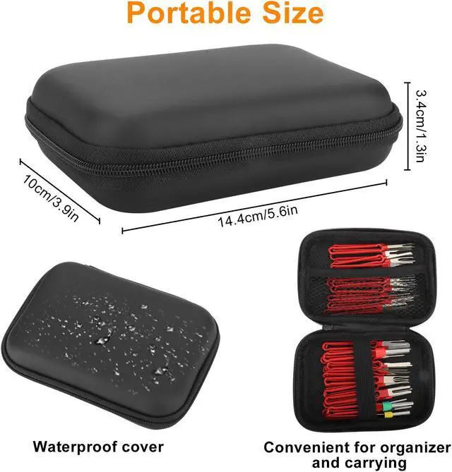 Alt view image 6 of 7 - 41 Pcs Terminal Removal Tool Kit - Durable Pin Extractor for Automotive and Electronic Connectors,Suitable for a wide array of applications, from automotive repairs to home appliance maintenance.