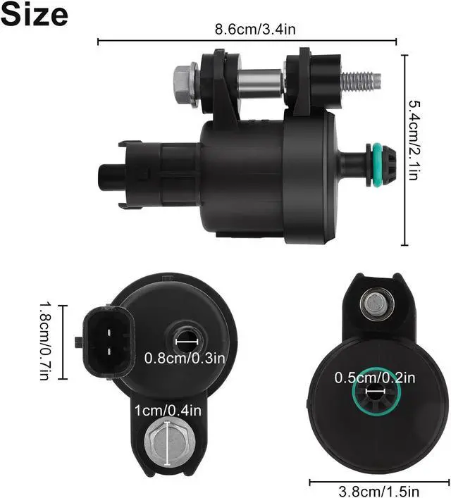 Alt view image 6 of 7 - NSI Vapor Canister Purge Valve Solenoid for Selected GM Vehicles - Replaces 12610560, 214-2137,Address Rough Idle & Fuel Efficiency Issues