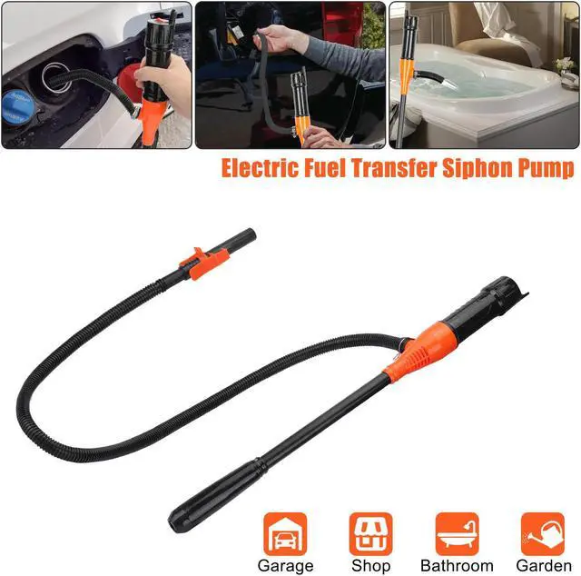 Main image of NSI Portable Electric Siphon Pump - Battery Operated Pump for Gas,Fuel,Diesel, Water Transfer 2.6 GPM Flow Oil Extractor,Multi-Use Siphon Fuel Transfer Pump