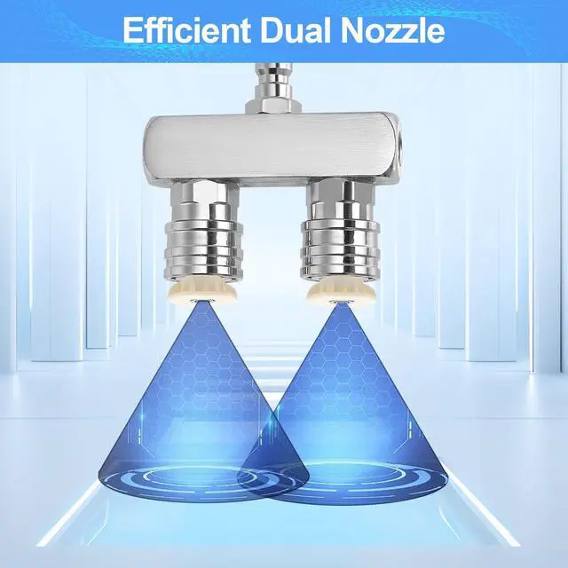 Alt view image 3 of 7 - NSI Dual Pressure Washer Nozzle Tip - 2 in 1 Power Washer Nozzle with 4PCS Pressure Washer Spray Nozzles (0° Red & 40° White), 1/4 Inch Quick Connect, 5000 PSI
