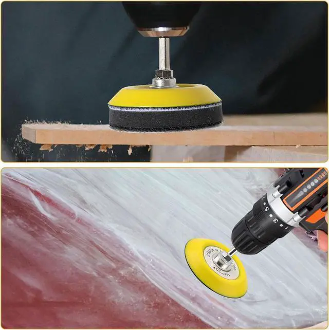 Alt view image 7 of 7 - NSI 133 Pcs 3 Inch Sanding Disc Kit,60-10000 Grit Wet Dry Sandpaper Pads for Car Headlight Restoration and Multi-Surface Polishing