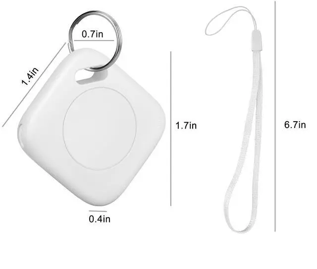 Alt view image 6 of 7 - NSI Wiami 1 Pcs Smart Tracker Wireless Bluetooth Anti-Lost Wallet Key Pet Finder Locator Device Works with Apple Find My app (iOS only)