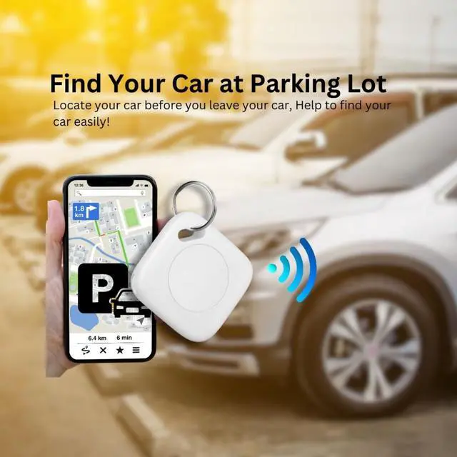 Alt view image 3 of 7 - NSI Wiami 1 Pcs Smart Tracker Wireless Bluetooth Anti-Lost Wallet Key Pet Finder Locator Device Works with Apple Find My app (iOS only)