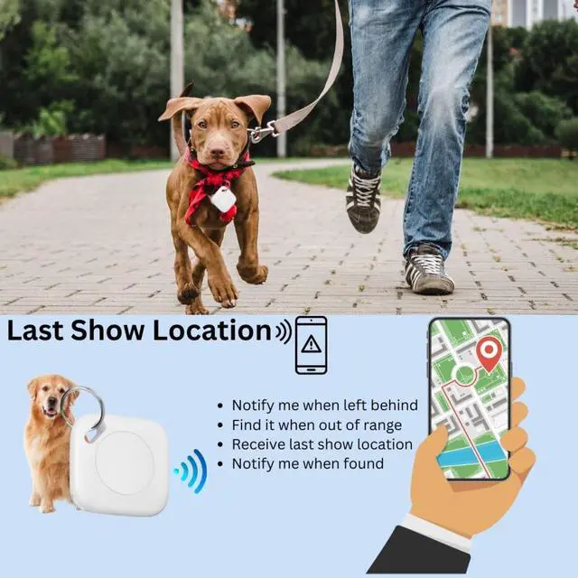Alt view image 5 of 7 - NSI Wiami 1 Pcs Smart Tracker Wireless Bluetooth Anti-Lost Wallet Key Pet Finder Locator Device Works with Apple Find My app (iOS only)
