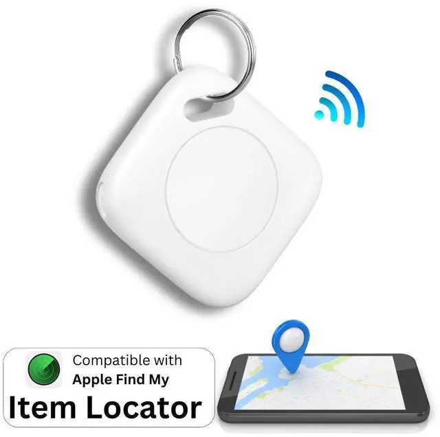 Main image of NSI Wiami 1 Pcs Smart Tracker Wireless Bluetooth Anti-Lost Wallet Key Pet Finder Locator Device Works with Apple Find My app (iOS only)