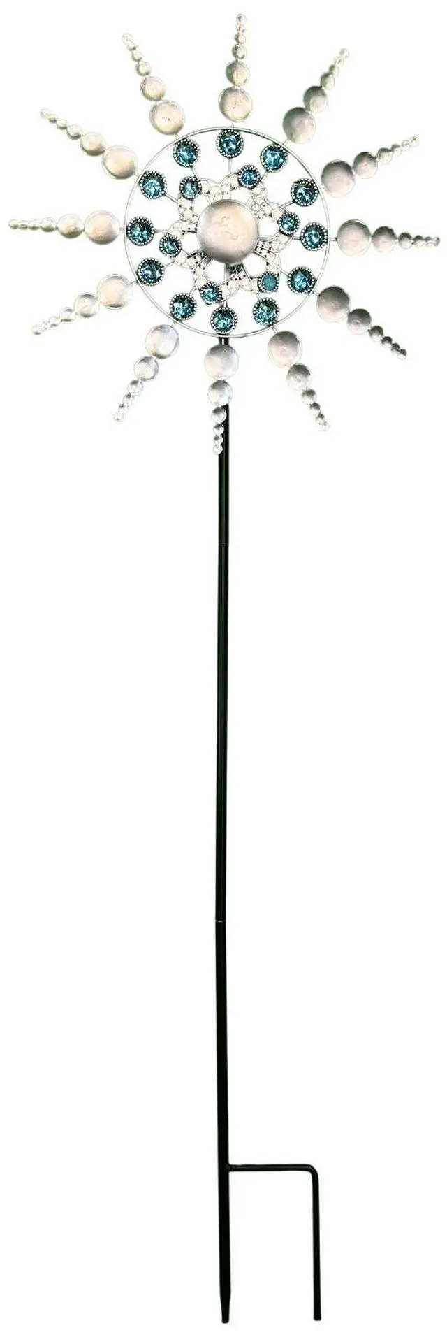Main image of NSI Outdoor Metal Magical Special-shaped Kinetic Windmill - 37.4 Inch Metal Windmill with Exquisite Details, Sturdy, Waterproof, UV Resistant, Suitable for Outdoor Garden Yard Lawn Terrace Decoration