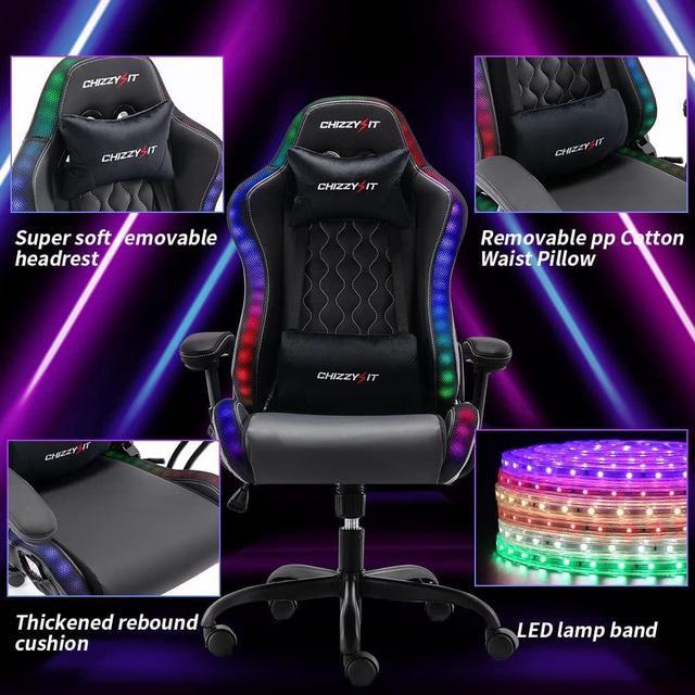 LED Gaming Chair Seating Pad