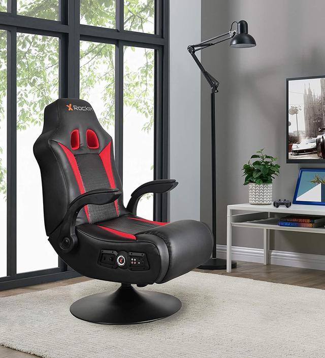 X Rocker Adrenaline 2.1 Wireless Vibration Pedestal Gaming Chair