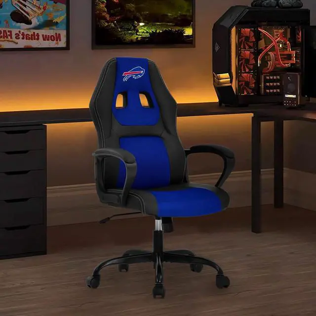 Alt view image 2 of 7 - Gaming Chairs for Adults Rolling Chair Gamer Chair Game Chair Big and Tall Gaming Chair Cheap PC Chair Office Computer Chair Gaming Chair with Lumbar Support Armrest, Kids Gaming Chairs Ages 8-12