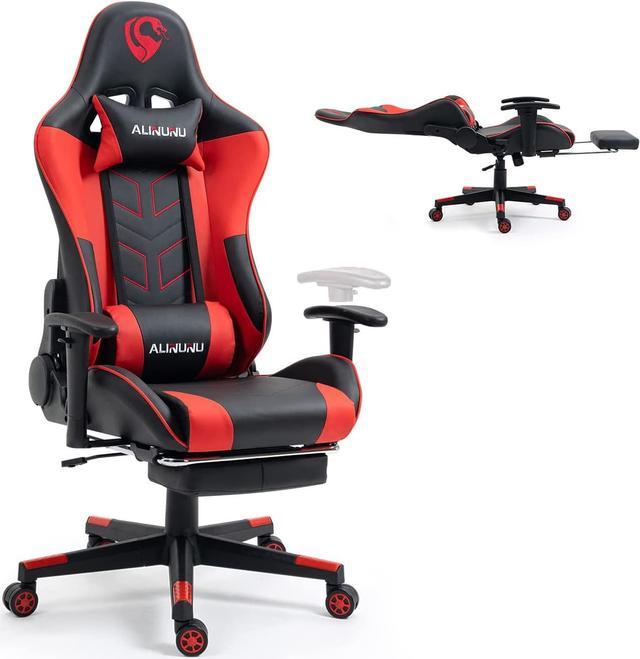 gaming chair with footrest installation video 