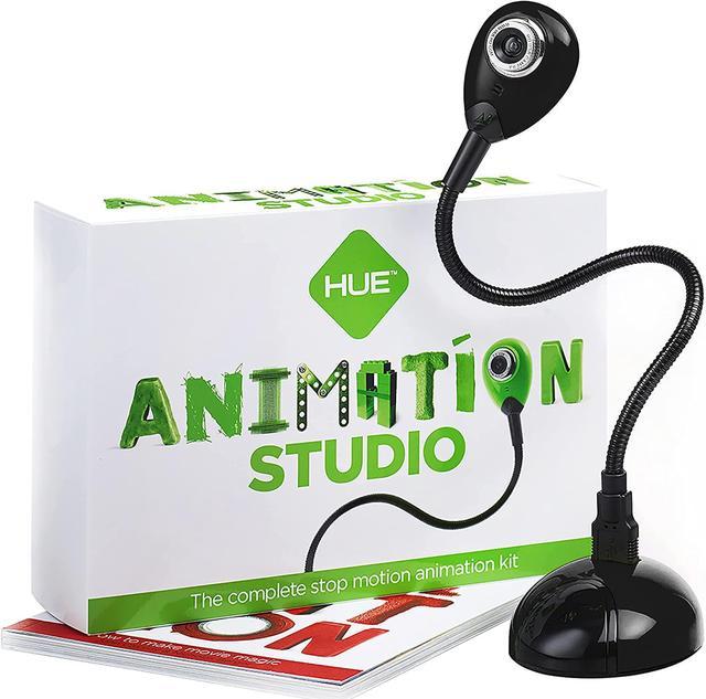 HUE Animation Studio: Complete Stop Motion Animation Kit (Camera, Software,  Book) for Windows/macOS (Black) 