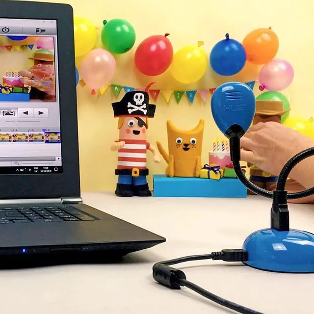 Alt view image 3 of 7 - HUE Animation Studio: Complete Stop Motion Kit (Camera, Software, Book) for Windows/macOS (Blue) with Carry Case