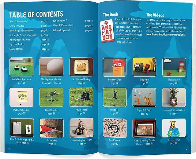 Alt view image 5 of 7 - HUE Animation Studio: Complete Stop Motion Kit (Camera, Software, Book) for Windows/macOS (Blue) with Carry Case