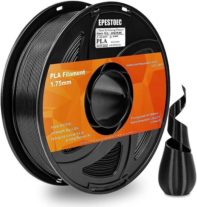 Filament PLA EP noir - Ø 1,75mm 750g