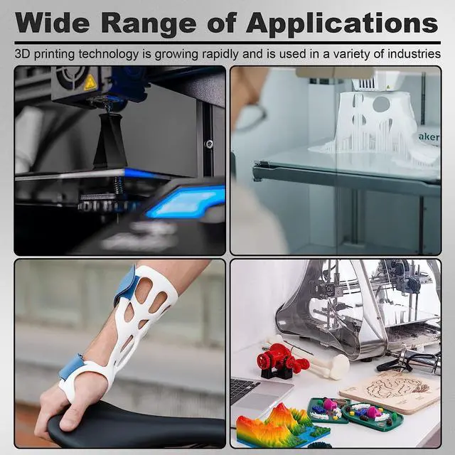 Alt view image 5 of 6 - 3D Printer Filament, pla Filament bundle1.75mm,PLA 3D Printer Filament Vacuum Packaging 1kg, Dimensional Accuracy +/- 0.03mm, Fit Most FDM 3D Printers (PLA deep Black 1-Pack)