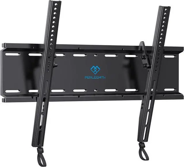 Main image of Tilting TV Wall Mount Bracket Low Profile for Most 23-60 inch LED LCD OLED, Plasma Flat Screen TVs with VESA 400x400mm Weight up to 115lbs, Fits 16" Wood Stud