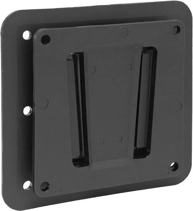 Main image of Anti-Rust Quick Release Plastic Polymer RV TV Mount for Screens up to 43 inches and 30 lbs VESA 100x100mm Low Profile Wall Bracket for Camping Truck Movie Night Black Mount-VWRV1